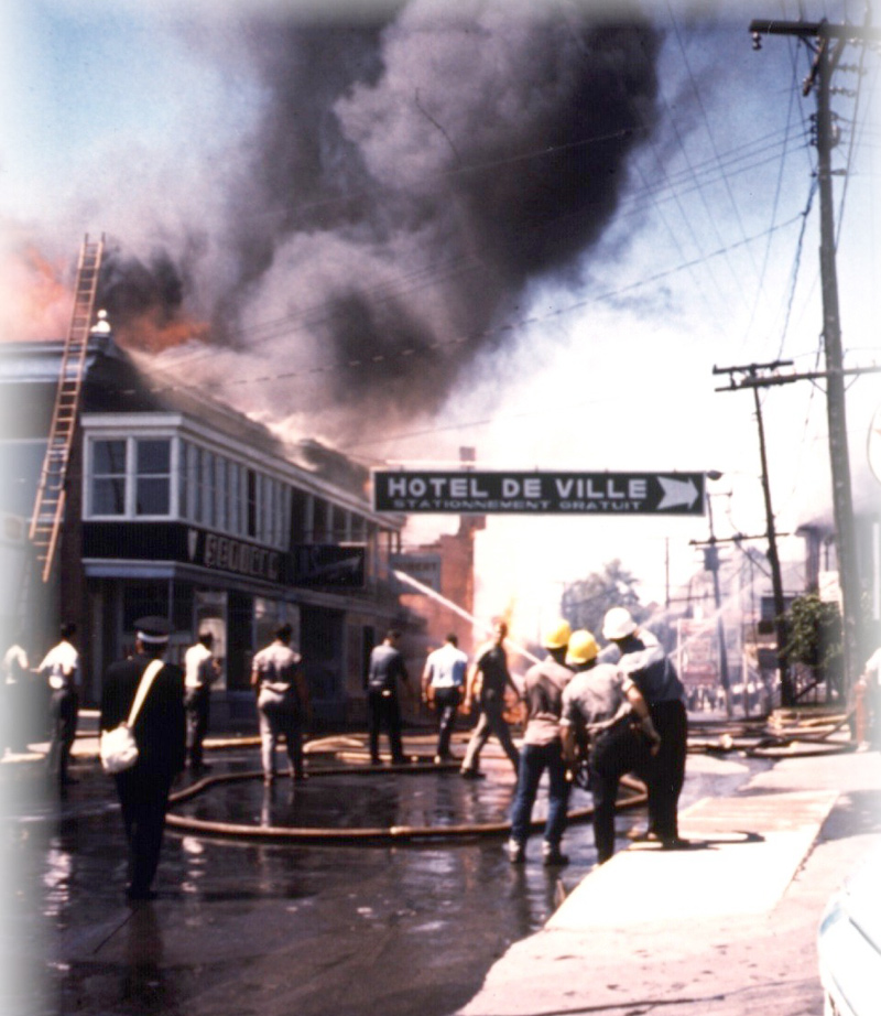 L'hôtel Hermandi en 1966