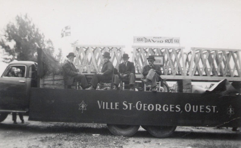 Parade de la St-Jean Baptiste en 1950