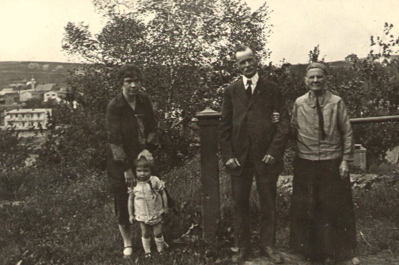 Famille Réjeanne Veilleux en 1926