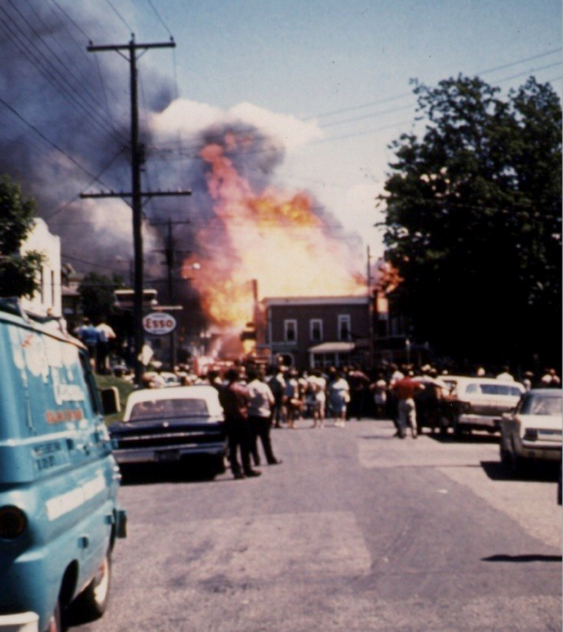 L'hôtel Hermandi en 1966