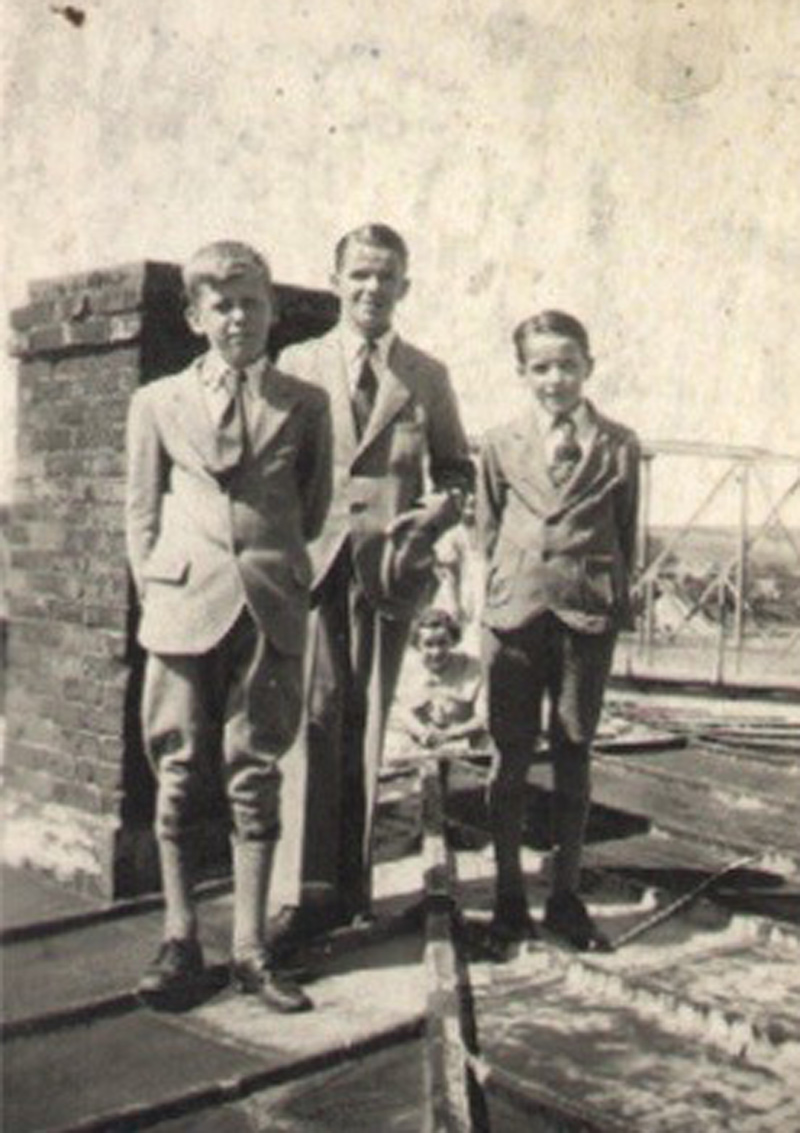 Sur le toît du notaire Maheu