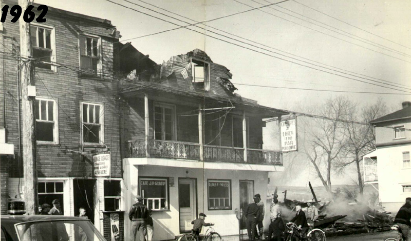 Café J.P. Gilbert en 1962