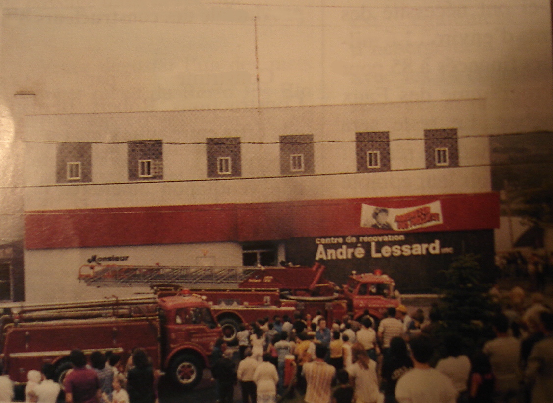 Incendie André Lessard