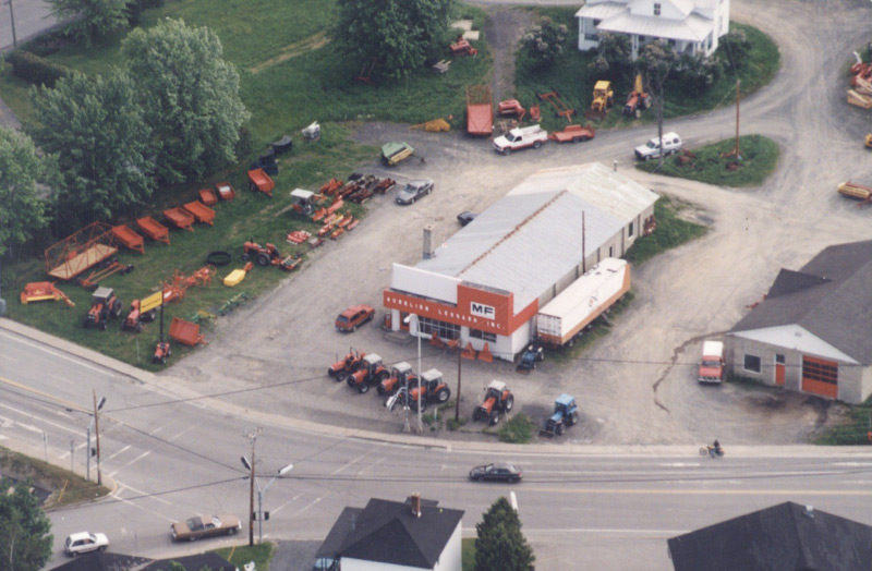 Garage Aurélien Lessard en 1980