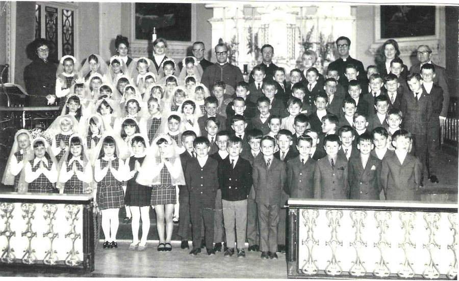 Première Communion en 1970