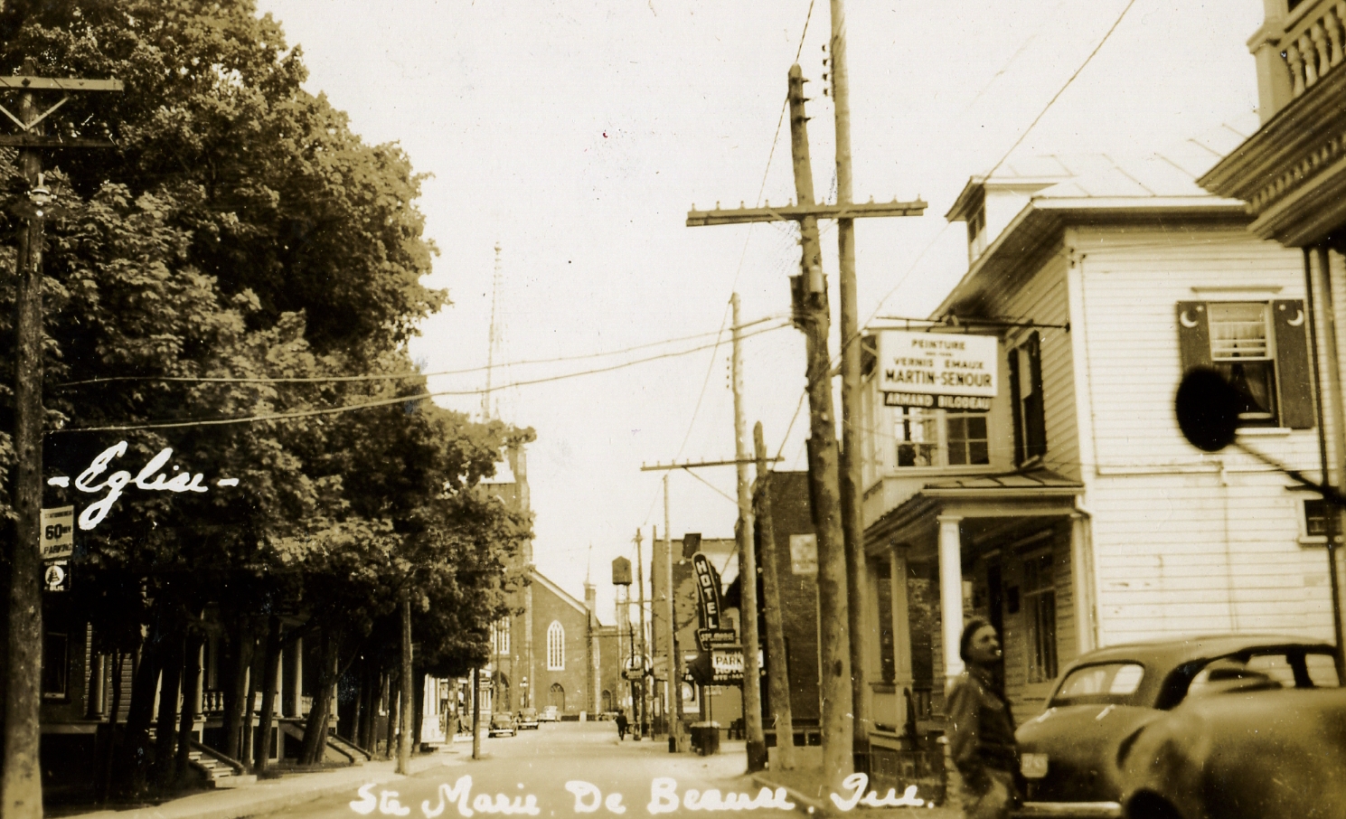 Rue Notre-Dame Sainte-Marie vers 1950