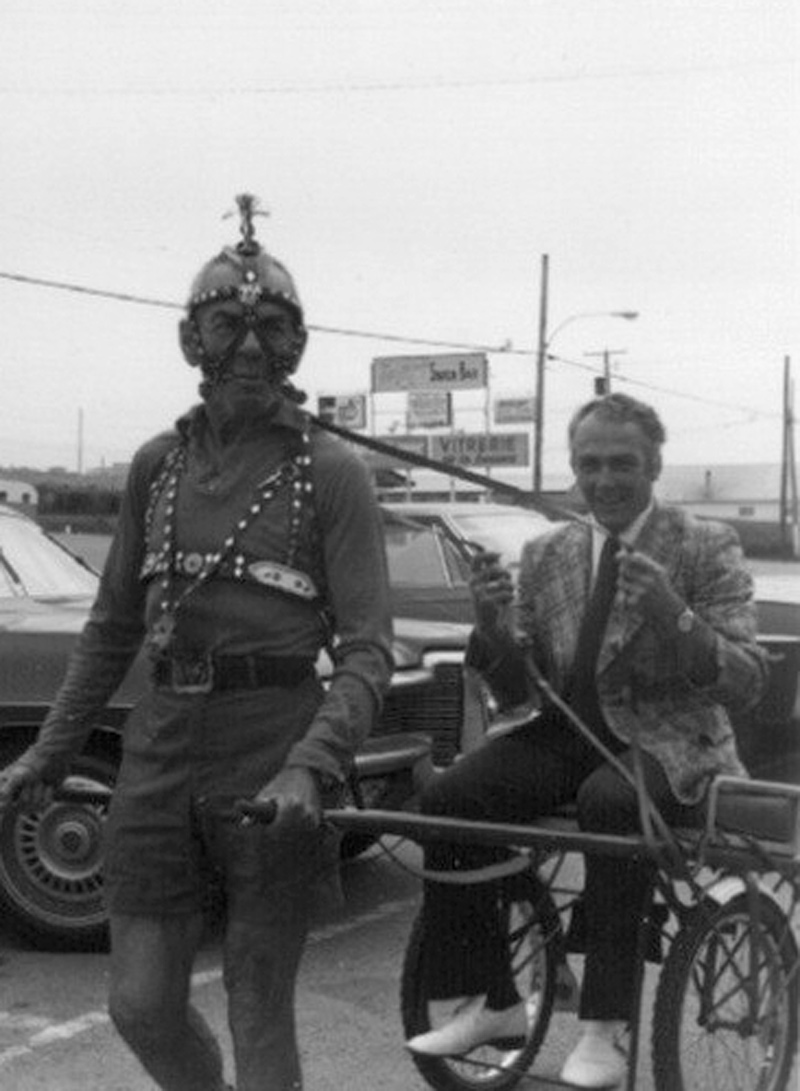 Baptiste Béland l'homme cheval