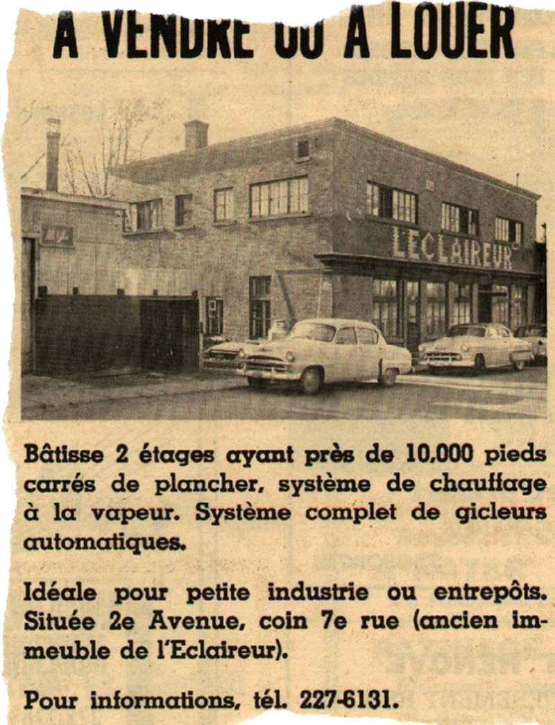 Ancien immeuble de L'Éclaireur