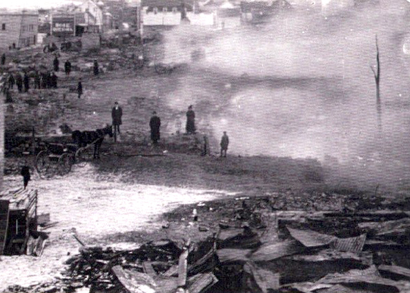 La 1re Avenue en 1912