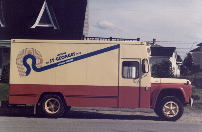 Laiterie St-Georges en 1978