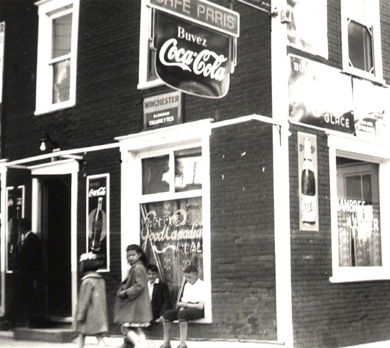 Café de Paris dans les années 30