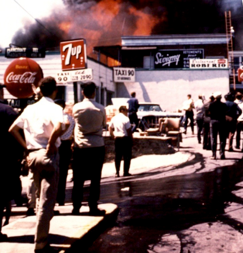 L'hôtel Hermandi en 1966