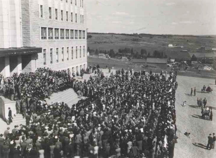 Rassemblement au Séminaire
