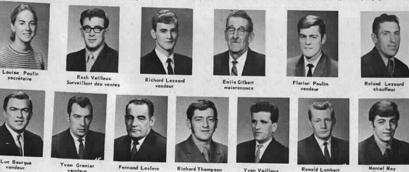 Employés de la brasserie Labatt