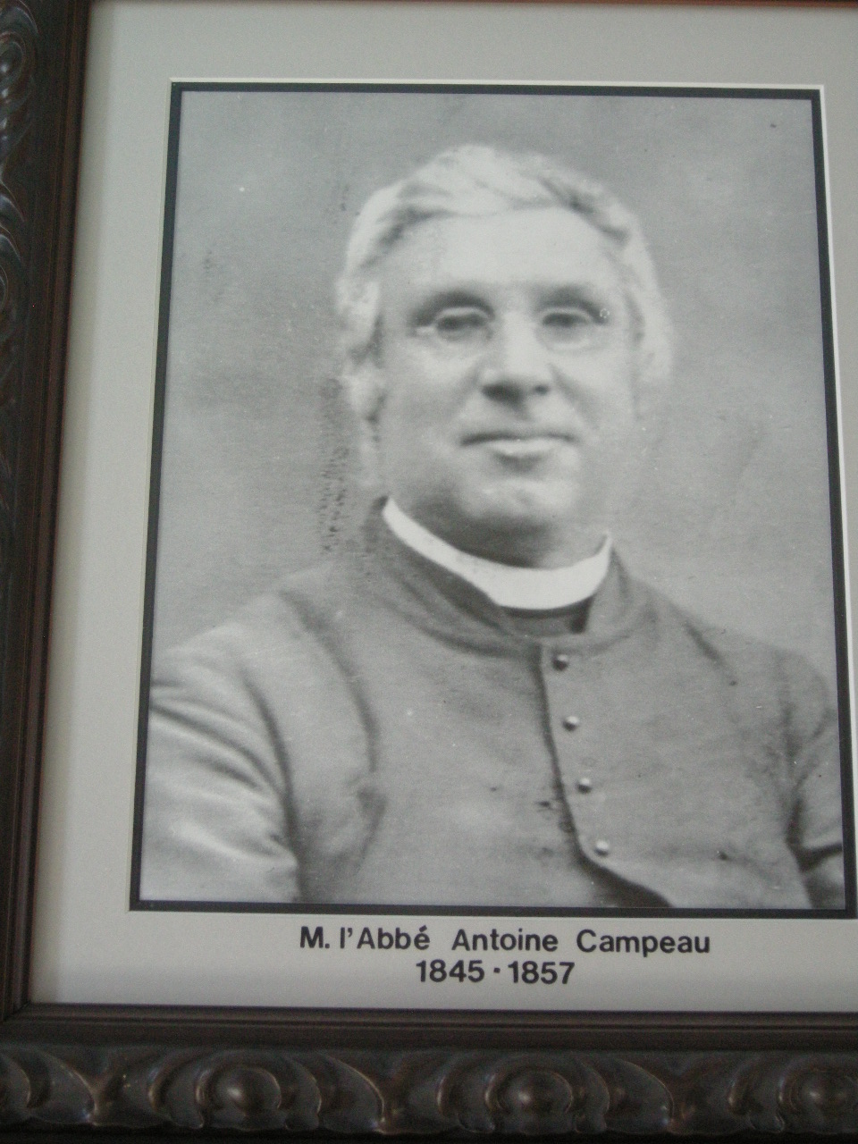 L'Abbé Antoine Campeau 2e curé de St Georges