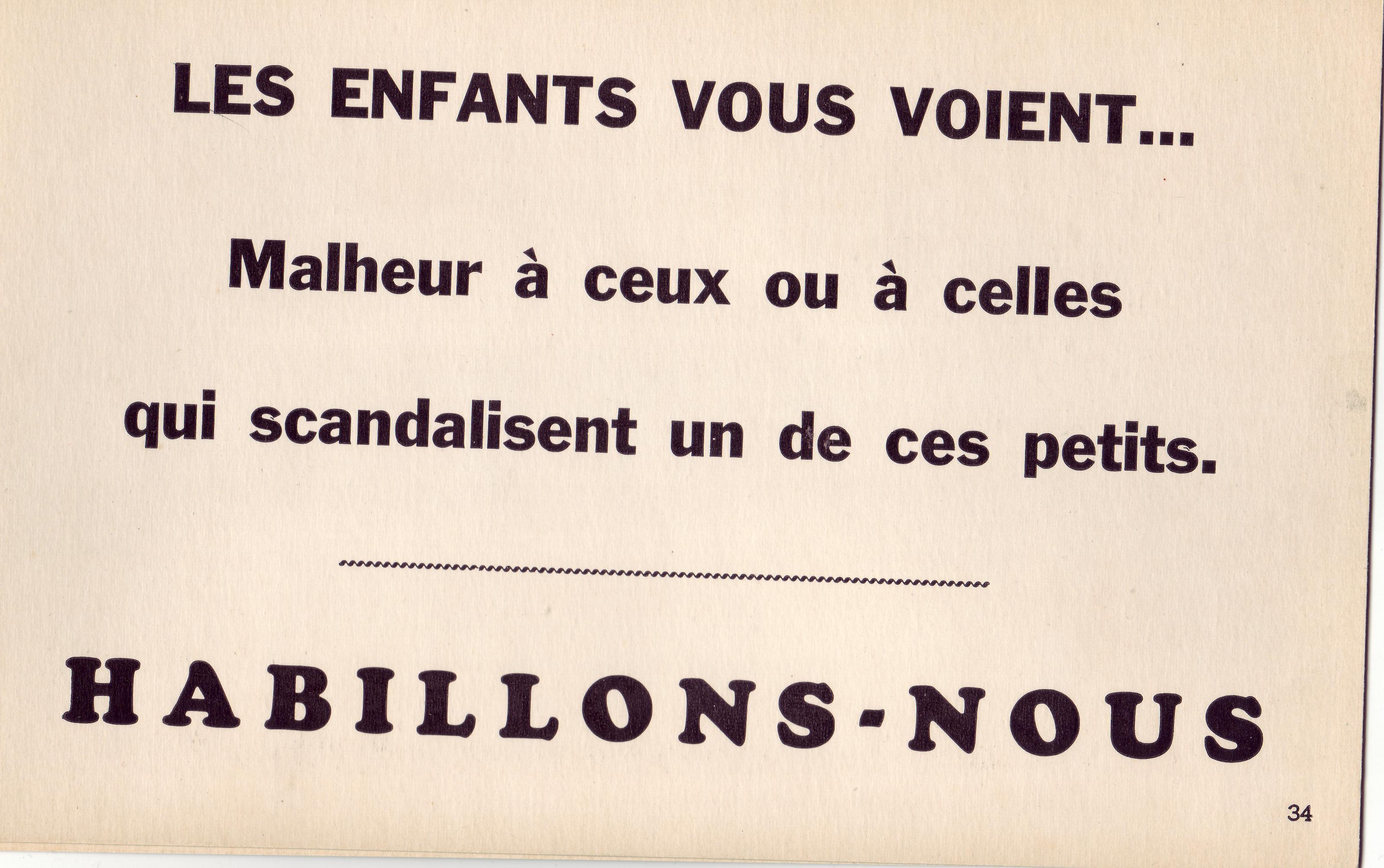 Propagande du savoir vivre..(années 40-50).