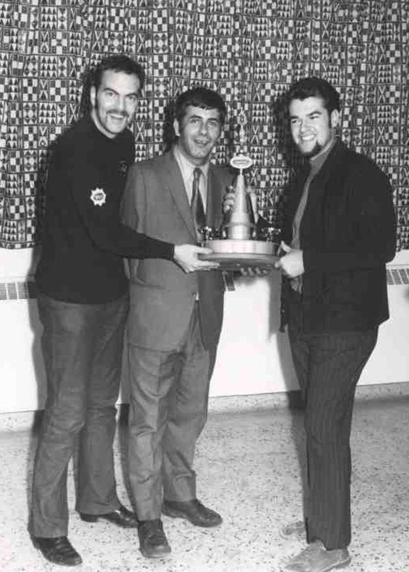 Nelson Jalbert .représentant Labatt fin 60