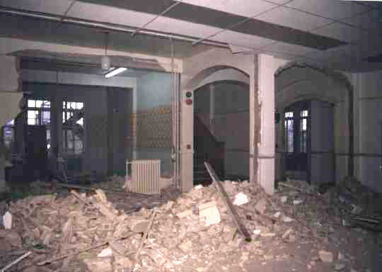 Rénovation de la nouvelle bibliothèque en 1995