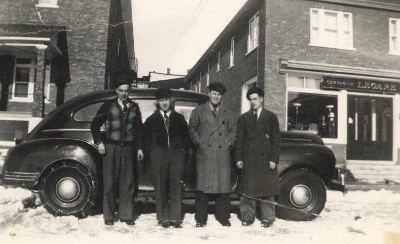 Taxi de St-Georges dans les années 50