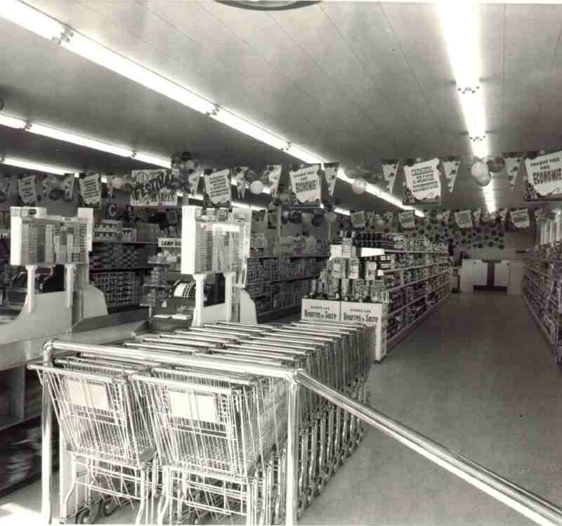 IGA sur la 2e avenue St-Georges Est dans les années 60