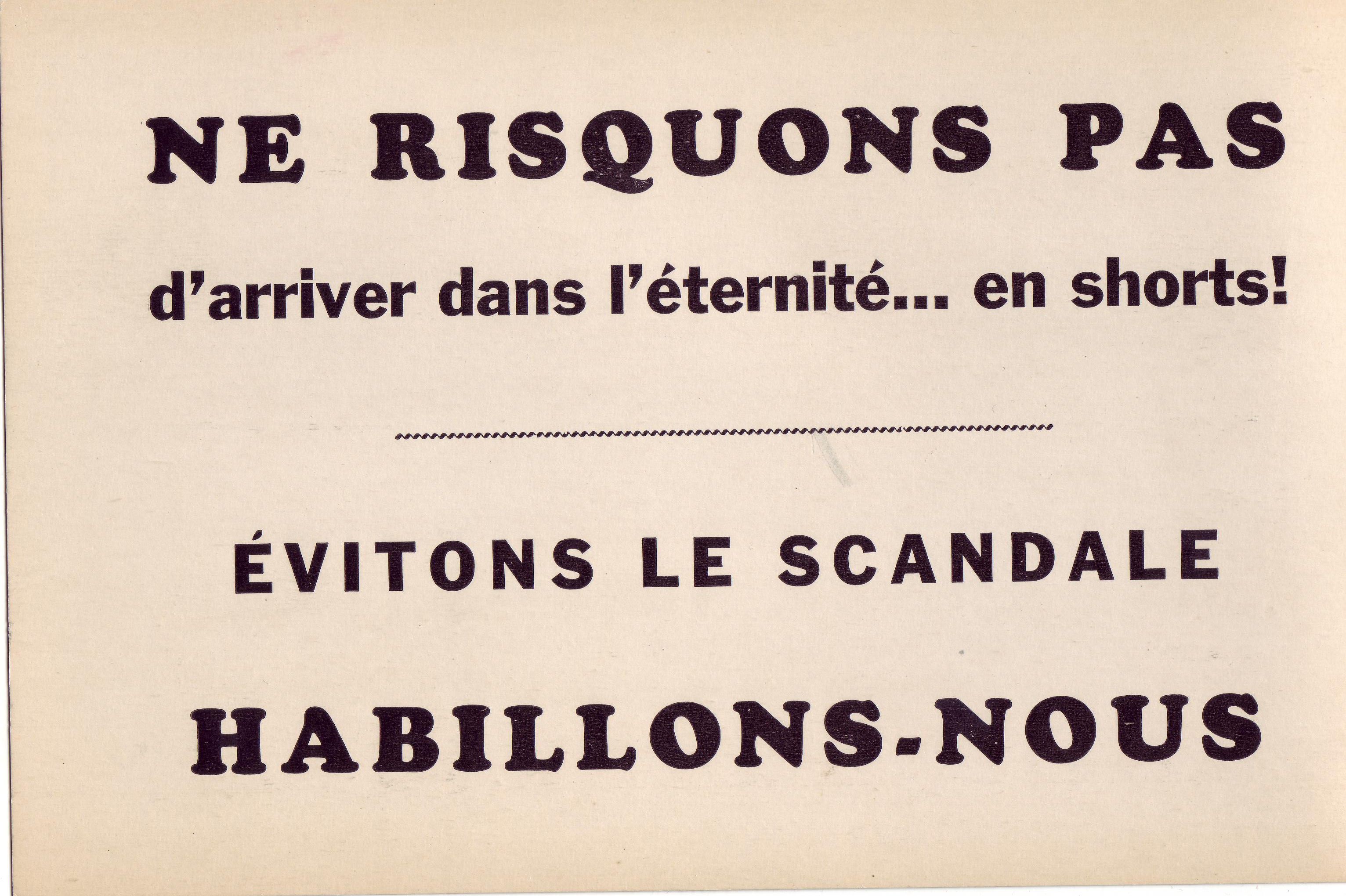 Propagande du savoir vivre..(années 40-50).