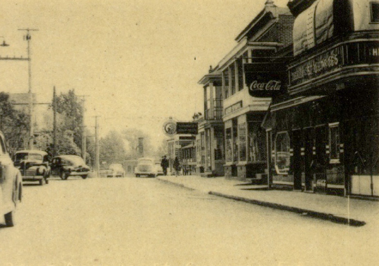 2e avenue à St-Georges en 1955
