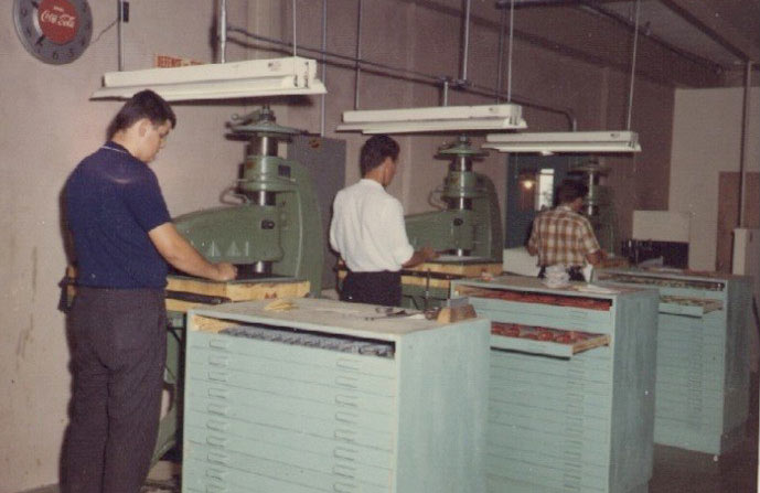 Employés de la St-Georges Shoes