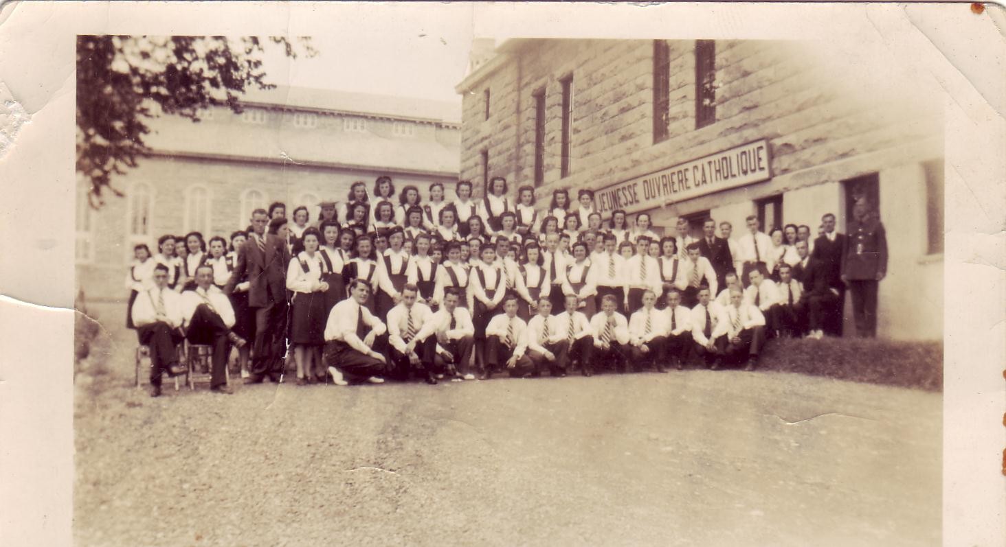 JOC à la Salle Paroissiale (Photo Claude Gilbert).