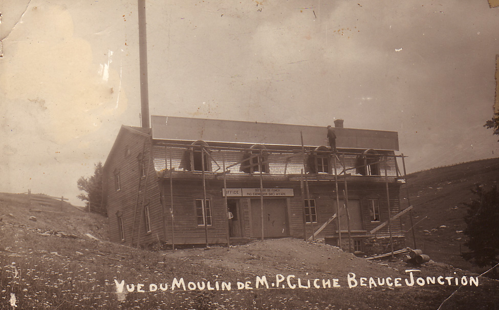 Moulin M.P. Cliche de Beauce-Jonction, le 11 septembre 1910