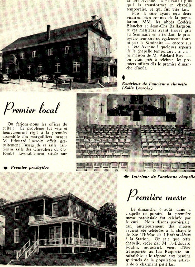 Ancienne chapelle (salle Lacroix)