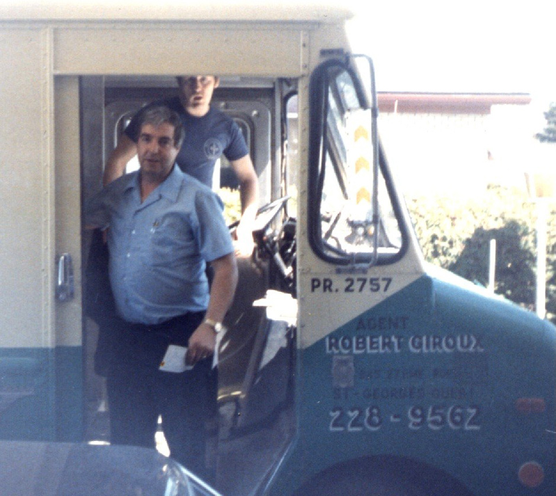 Robert Giroux était laitier en 1985