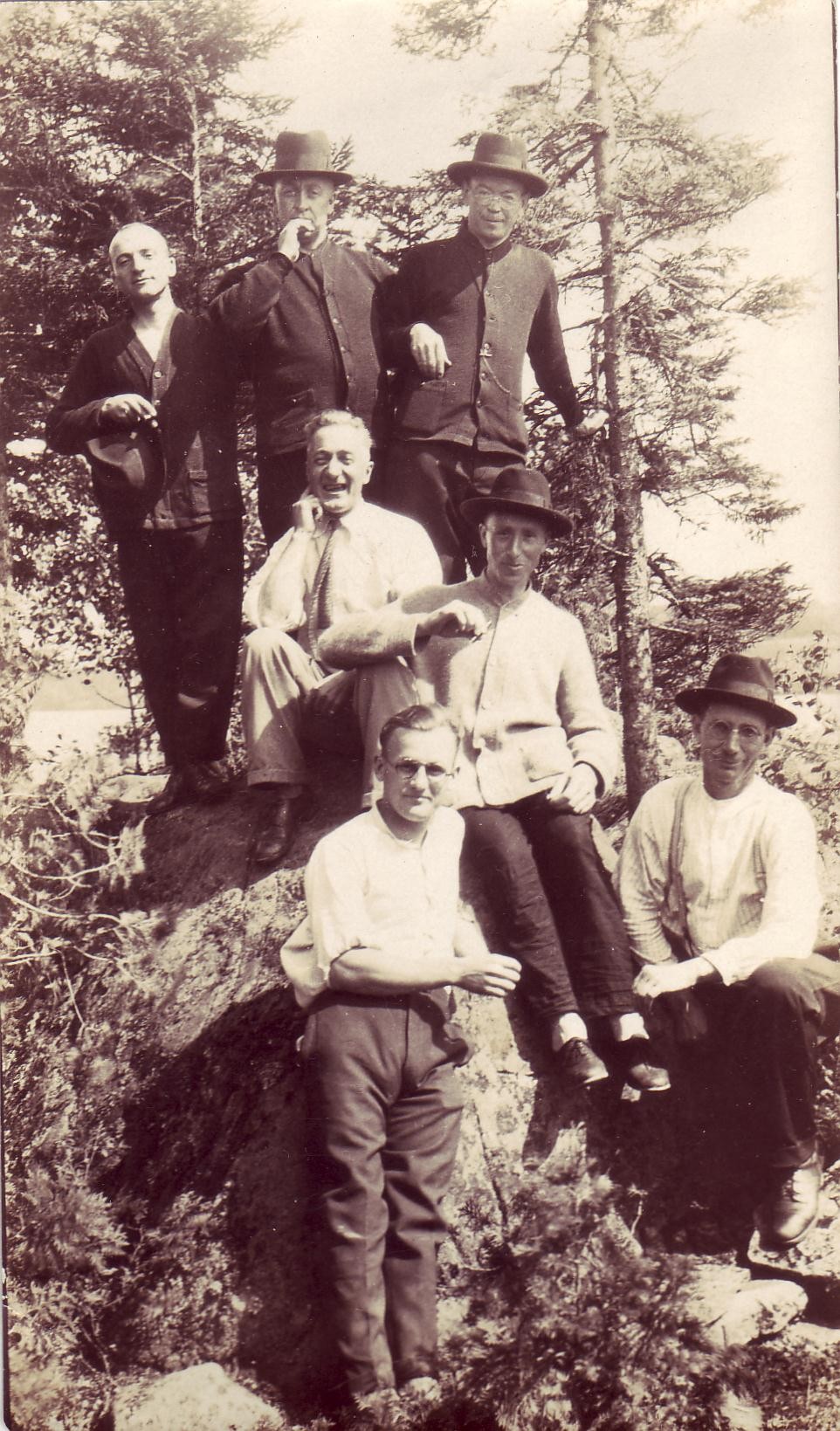 Quelques frères.. (Photo Claude Gilbert).