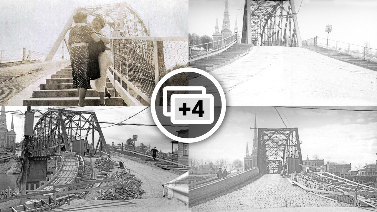 PROMENADE NOSTALGIQUE SUR L'ANCIEN PONT DE FER