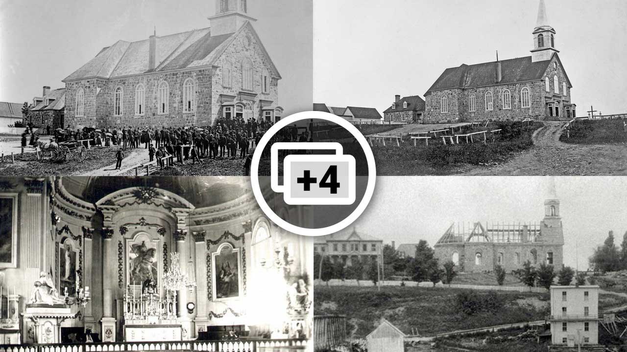 L'ÉGLISE DE 1862 À SAINT-GEORGES