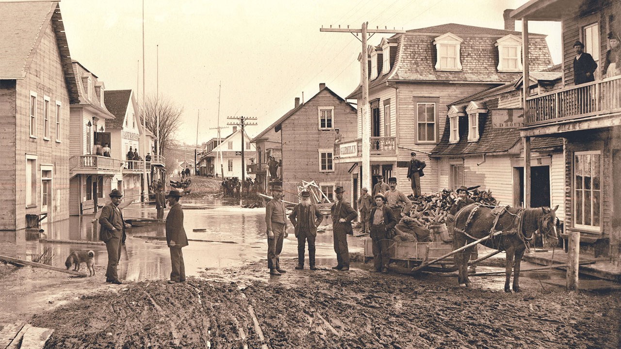 LE MAGASIN GÉNÉRAL DE GEORGES LEMELIN IL Y A PLUS DE 100 ANS