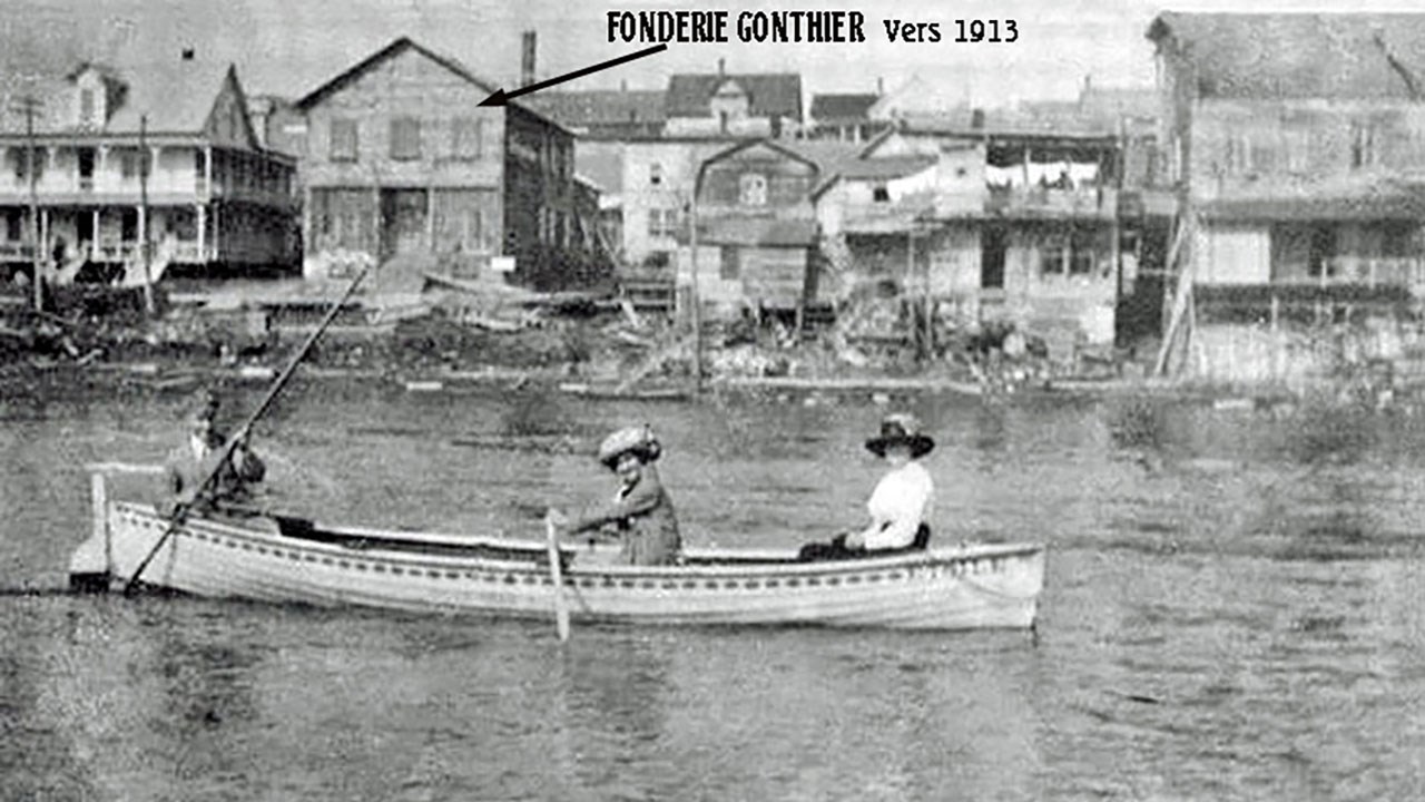 La fonderie Gonthier d'il y a 100 ans