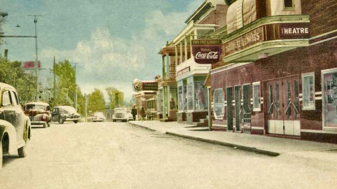 Photos évocatrices de la deuxième avenue d'autrefois