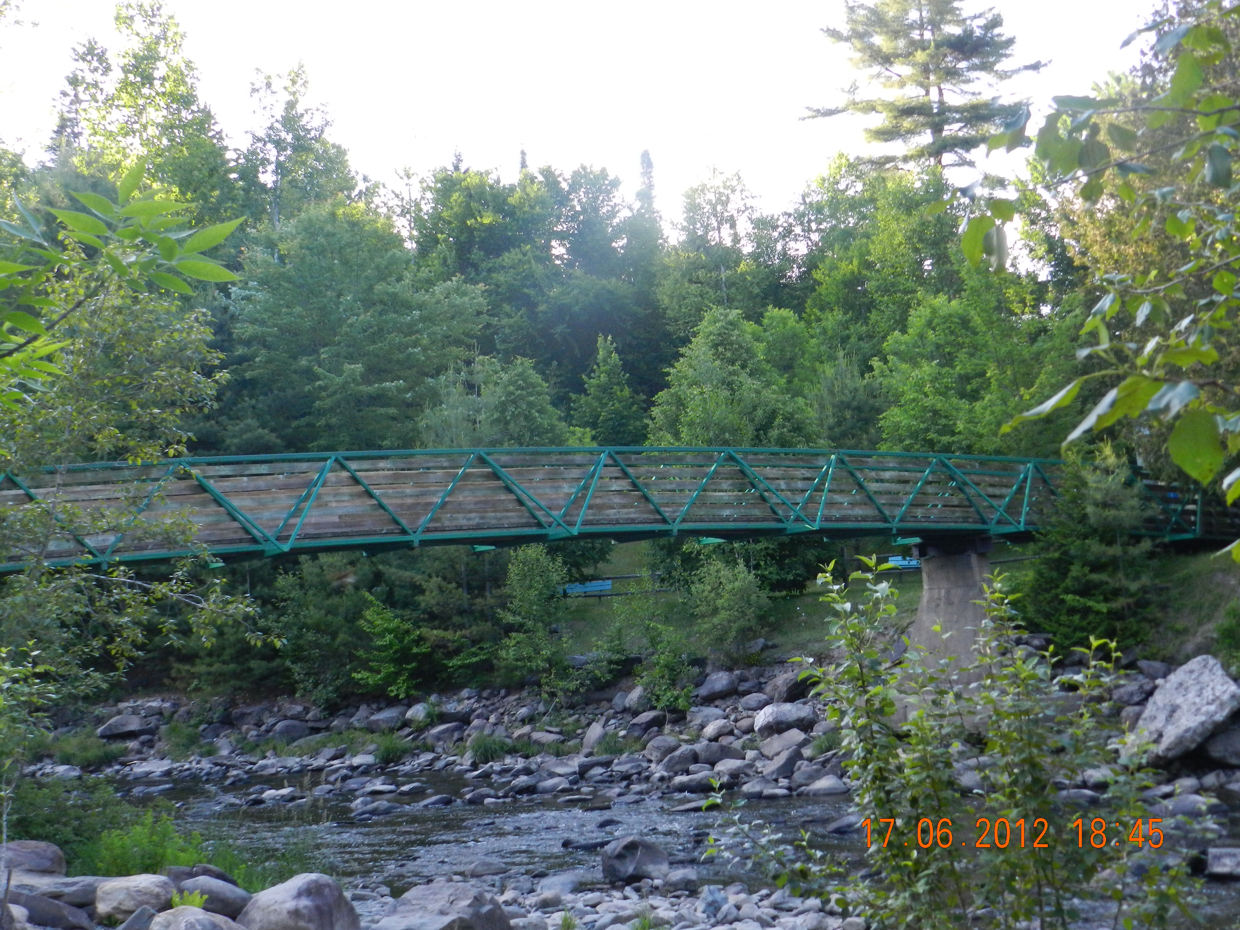 Petit pont de l`OTJ St-Georges