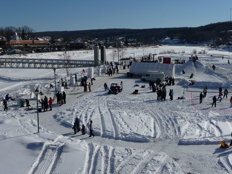 L'hiver sur l'Île Ronde