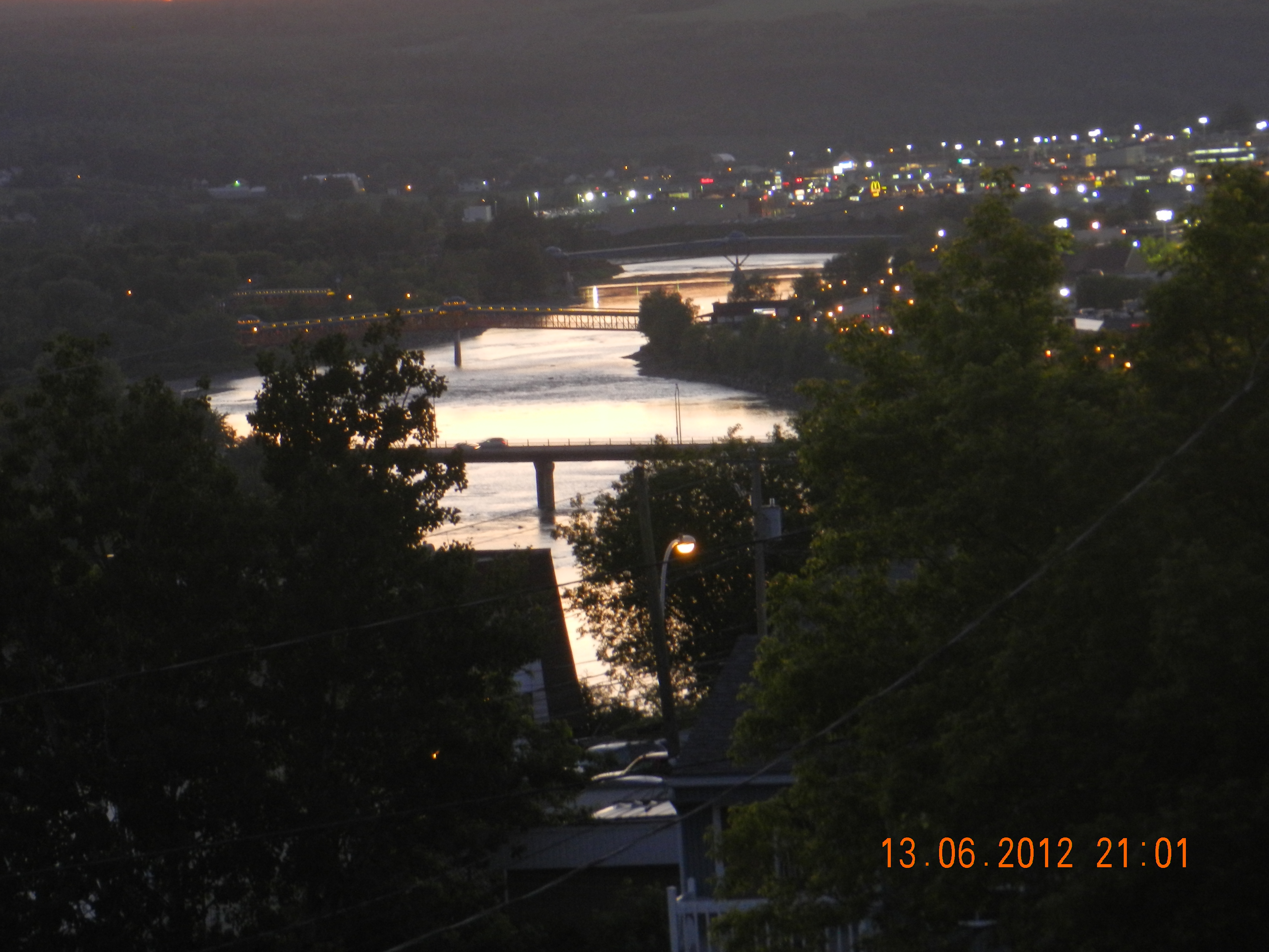 Vue de nuit de St Georges
