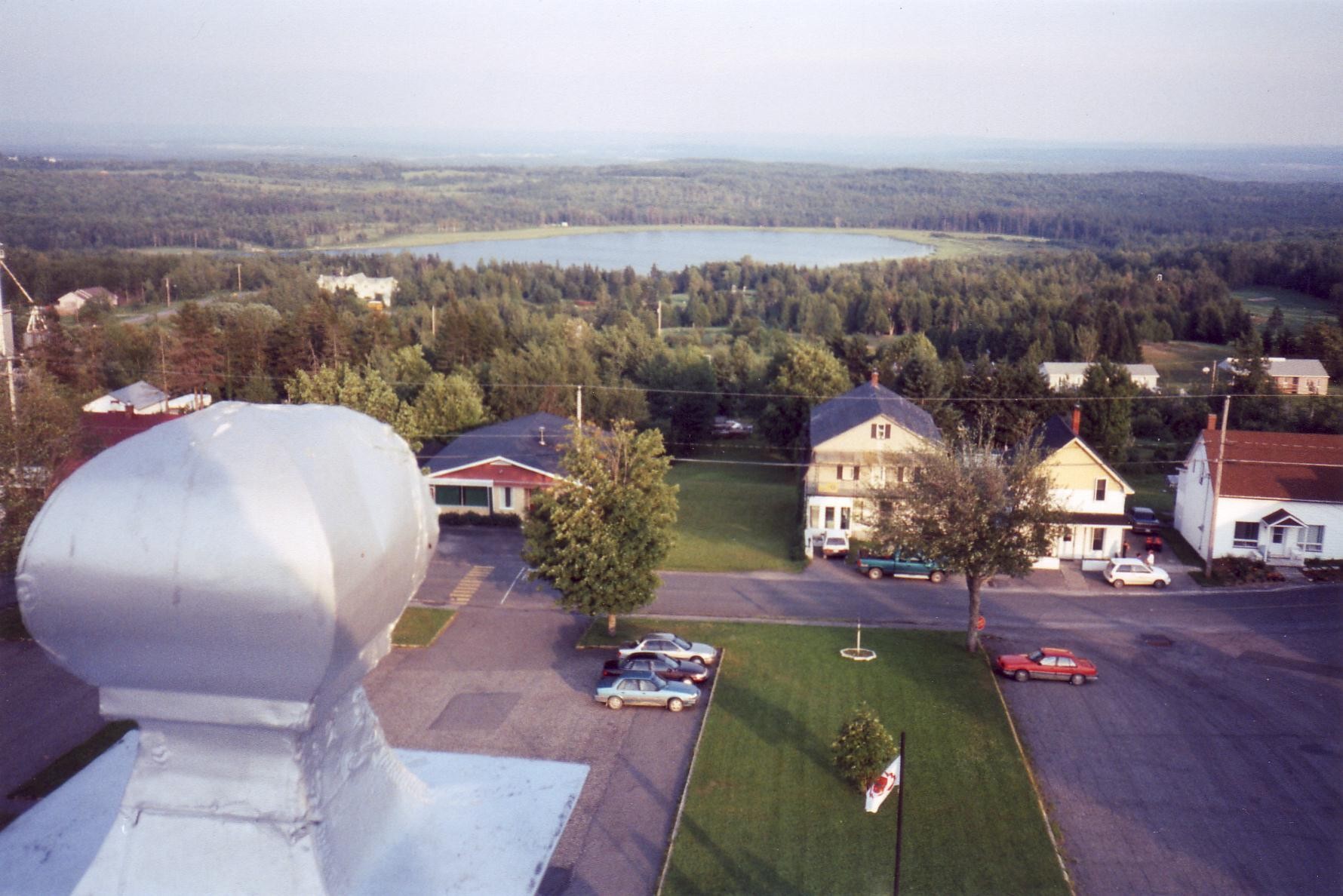 St Benjamin (Lac à Busque) vu du clocher