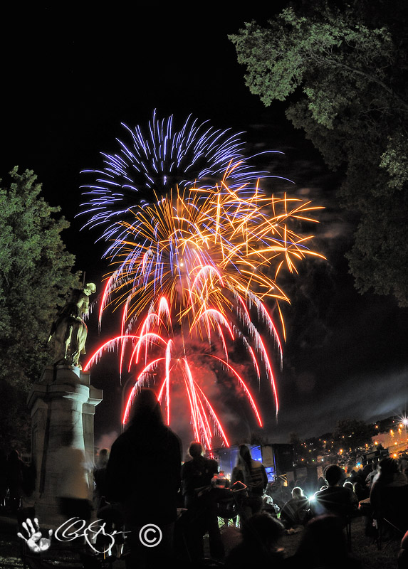 Feux d'artifices, Fête du Canada