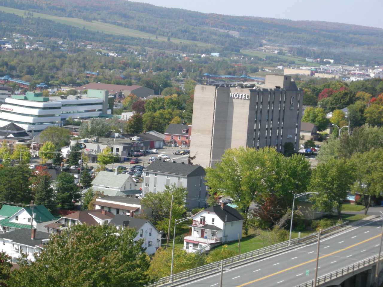 Vu du clocher l'Assomption