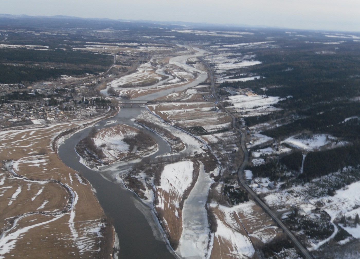 Glace Rivière Chaudière ND des Pins
