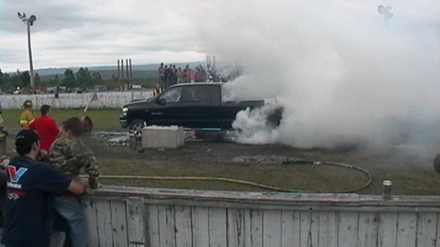 Show de boucane à St-Théophile
