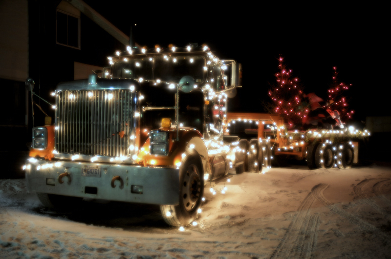 Le temps de fêtes est terminé, on remet le camion sur la route!
