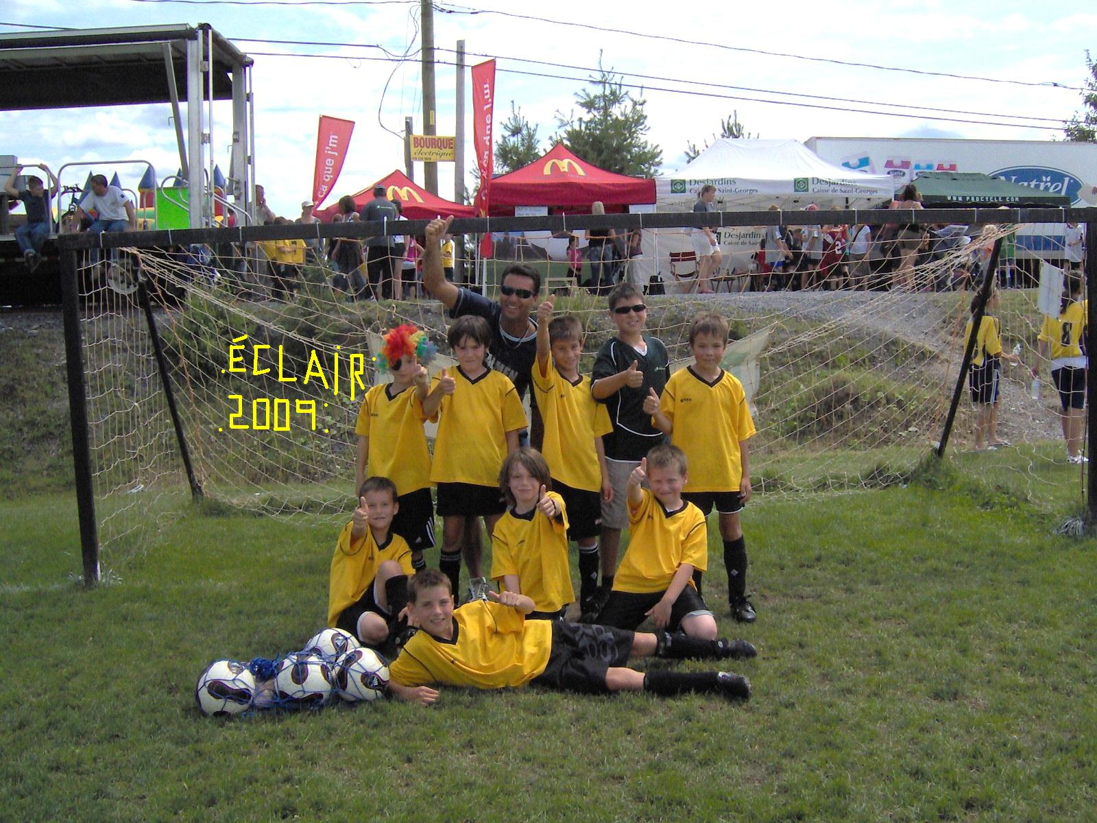 tournoi soccer u9 masculin champion
