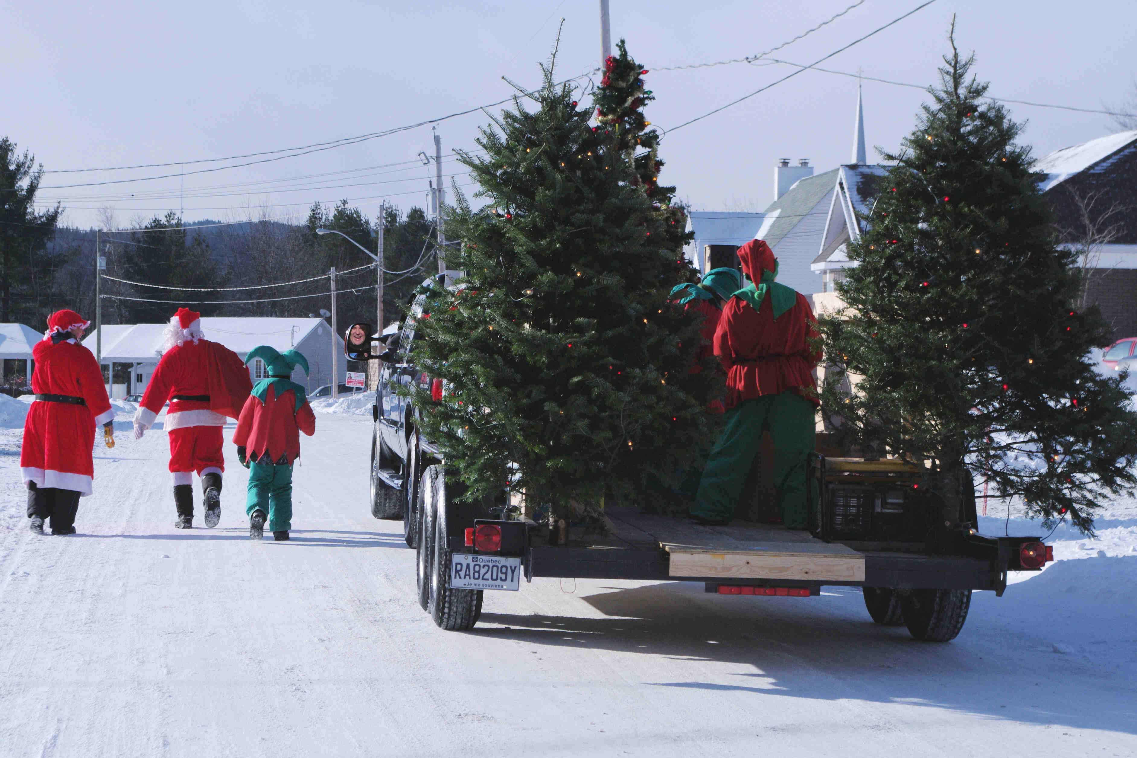 Père Noël à Notre-Dame des Pins