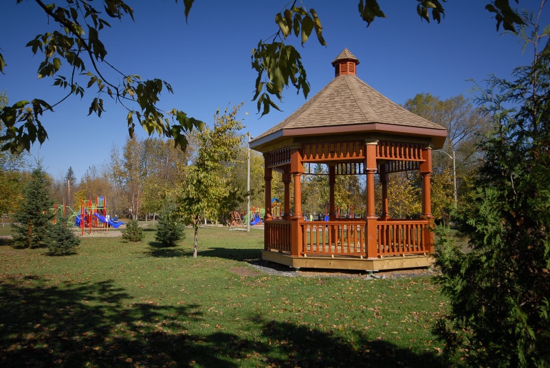 Nouveau belvédère au Parc Veilleux