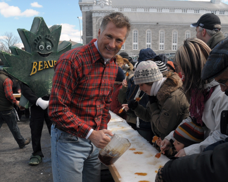 Maxime au Festival Beauceron de l'Érable